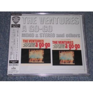 Photo: THE VENTURES - A GO GO  ( MONO & STEREO 2 in 1 + Bonus )  / 2000 JAPAN Sealed CD 