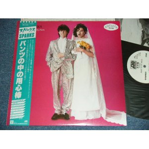 Photo: SPARKS - ANGST IN MY PANTS / 1982 JAPAN ORIGINAL White Label PROMO MINT- LP With OBI 