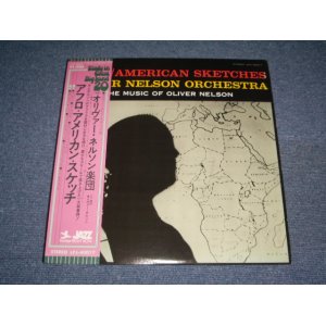 Photo: OLIVER NELSON & ORCHESTRA  - AFRO-AMERICAN SKETCHES ( STURDY IN GREAT BIG BAND 20 Series ) / 1975 JAPAN Used LP With OBI 