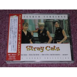 Photo: STRAY CATS ストレイ・キャッツ  -  EXTENDED VERSIONS (ライヴ・コレクション) / 2002  Relaeased US Version +JAPAN OBI & LINNER Brand New Sealed  CD 