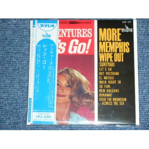 Photo: THE VENTURES - LET'S GO  ( 2 in 1 MONO & STEREO / MINI-LP PAPER SLEEVE CD )  / 2004 JAPAN ONLY PROMO  Mini-Paper Sleeve Used  CD  With Obi 