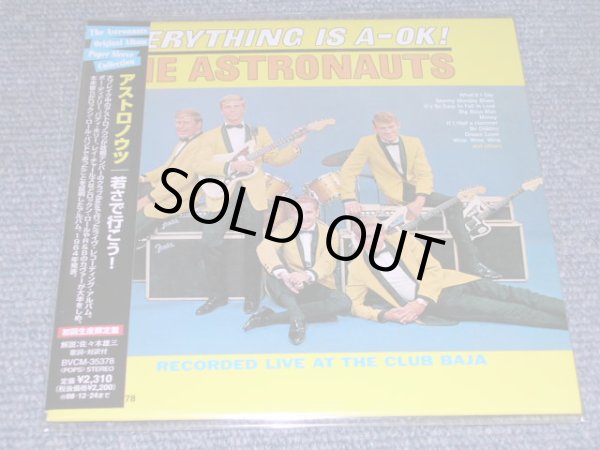 Photo1: THE ASTRONAUTS - EVERYTHING IS A-OK! / 2008 JAPANESE LIMITED   PRESSING PAPER SLEEVE MINI-LP CD