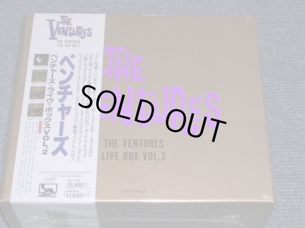 Photo1: THE VENTURES - THE VENTURES LIVE BOX VOL.2 / 1992 JAPAN ORIGINAL Promo Sealed 4 CD BOXSET 