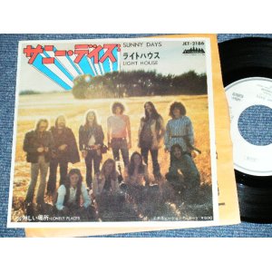 Photo: LIGHT HOUSE - SUNNY DAYS / Early  1970's  JAPAN ORIGINAL White Label PROMO Used 7"SINGLE 