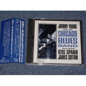 Photo: JOHNNY YOUNG AND THE CHICAGO BLUES BAND featuring OTIS SPANN JAMES COTTON - JOHNNY YOUNG AND THE CHICAGO BLUES BAND featuring OTIS SPANN JAMES COTTON  / 1989 JAPAN Used CD With OBI