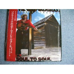 Photo: STEVIE RAY VAUGHAN - SOUL TO SOUL  / 1985 JAPAN MINT LP w/Obi + Shrink Wrap  