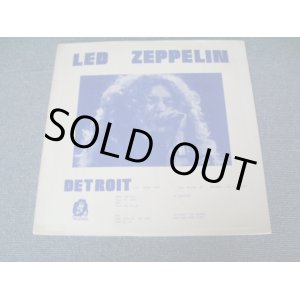 Photo: LED ZEPPELIN - DETROIT  JUST ABOUT BACK / COLLECTORS 2LPs  