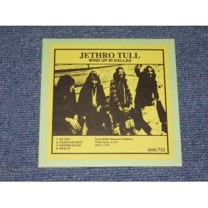 Photo: JETHRO TULL - WIND UP IN DALLAS / Mini-LP PAPER SLEEVE  COLLECTOR'S CD Brand New 