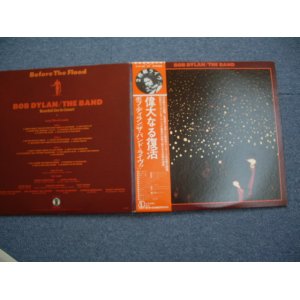 Photo: BOB DYLAN + THE BAND ボブ・ディラン＋ザ・バンド - BEFORE THE FLOOD 偉大なる復活 (Ex++/MINT-) / 1974 JAPAN ORIGINAL Used 2-LP w/OBI( with BACK ORDER SHEET on BACK )