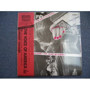 Photo: CABARET VOLTAIRE - THE VOICE OF AMERICA  / 1981 ORIGINAL PROMO LP With OBI + POSTER 