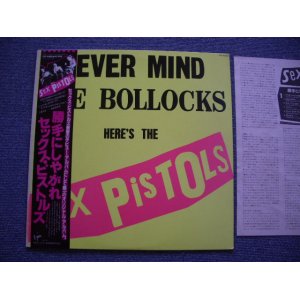 Photo: SEX PISTOLS  -  NEVER MIND THE BKOLLOCKS  / 1982  LP+OBI 