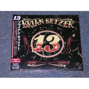 Photo: BRIAN SETZER (STRAY CATS ストレイ・キャッツ ) - 13 / 2006 JAPAN Sealed CD With OBI & Unused STICKER 