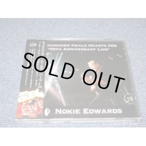 Photo: NOKIE EDWARDS ( of THE VENTURES ) - HITCHIHIKER HEALS HDEARTS #02 "70TH ANNIVERSARY LIVE" / 2008 JAPAN Original Lmited Sealed CD