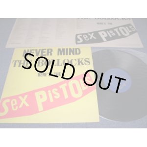 Photo: SEX PISTOLS  -  NEVER MIND THE BKOLLOCKS  / 1977 ORIGINAL LP