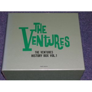 Photo: THE VENTURES - THE VENTURES HISTORY BOX VOL.1  / 1992 JAPAN ORIGINAL Used 4 CD BOXSET 