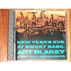 Photo: ART BLAKEY & THE JAZZ MESSENGERS - NEW YEAR'S EVE AT SWEET BASIL ( LIVE 1985 ) / 1986 JAPAN ORIGINAL used CD  