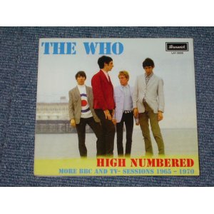 Photo: THE WHO - HIGH NUMBERED  MORE BBC AND TV -SESSIONS 1965-1970 / GERMAN COLLECTOR'S CD 