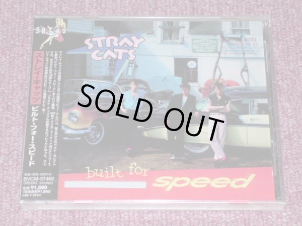 Photo1: STRAY CATS ストレイ・キャッツ  - BUILT FOR SPEED  / 2004 Relaeased Version JAPAN  Brand New Sealed  CD 