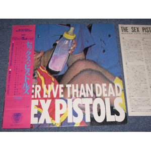 Photo: SEX PISTOLS  -  BETTER LIVE THAN DEAD    / 1985 ORIGINAL LP+Obi