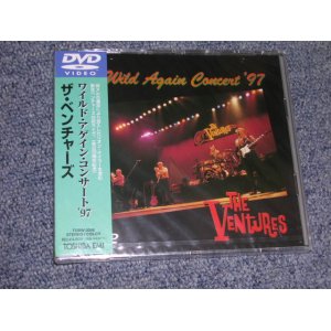 Photo: THE VENTURES - WILD AGAIN CONCERT '97 ( CD SIZE Version )  / 2002 JAPAN ONLY Brand New Sealed DVD   