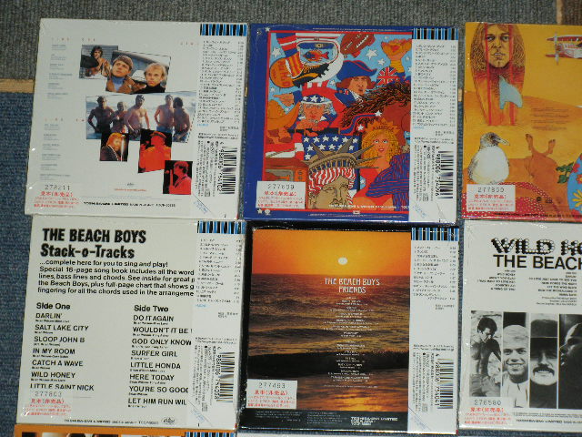 Photo: THE BEACH BOYS - 1998 RELEASED Version MINI-LP PAPER SLEEVE COMPLETE Set ( SURFIN' SAFARI to MADE IN U.S.A. / 20 PIECES ) / 1998  JAPAN  ORIGINAL MINI-LP PAPER SLEEVE PROMO  Brand New  Sealed  CD Compltete Set 