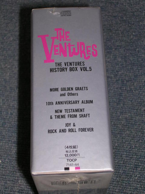 THE VENTURES - THE VENTURES HISTORY BOX VOL.5 / 1992 JAPAN