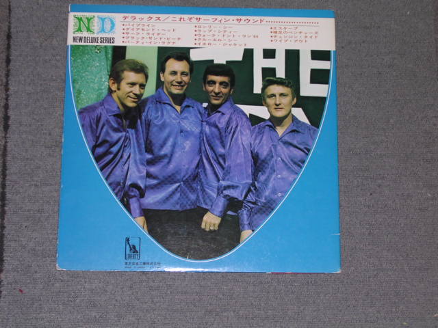 Photo: THE VENTURES - THE BEST OF SURFIN'  NEW DELUXE SERIES  / 1968? JAPAN ORIGINAL used  LP With OBI 