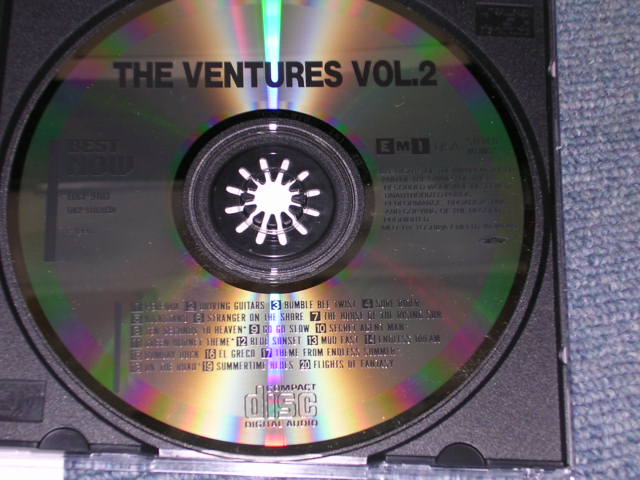 Photo: THE VENTURES - BEST NOW VOL.2  / 1991 JAPAN Original Used CD With OBI  