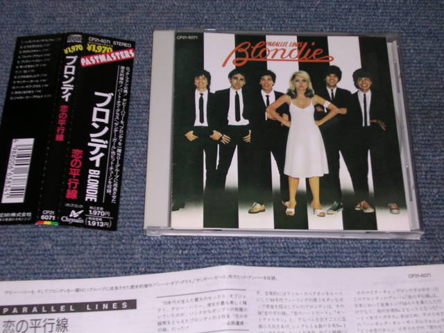 Photo1: BLONDIE - PARALLEL LINES / 1988 JAPAN Used CD With OBI 