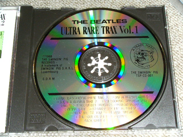 Photo: THE BEATLES -  ULTRA RARE TRAX VOL.1 ( 1st Press "ORANGE" Jacket ) / 1988 GERMAN  Brand New  COLLECTOR'S CD 