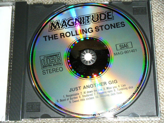 Photo: THE ROLLING STONES - JUST ANOTHER GIG : LIVE IN LEXINGTON 1978  / 1990  ORIGINAL?  COLLECTOR'S (BOOT)  CD 