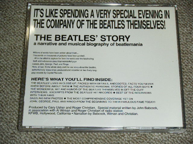 Photo: THE BEATLES -  THE BEATLES' STORY / Brand New  COLLECTOR'S  CD 