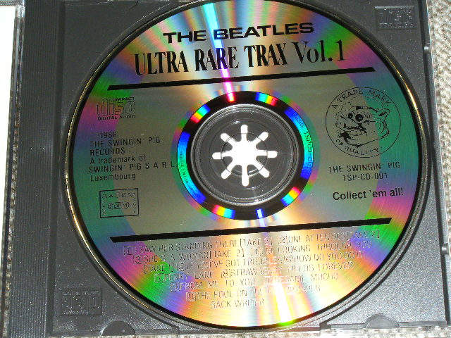 Photo: THE BEATLES -  ULTRA RARE TRAX VOL.1 ( 2nd Press "FULL COLOR" Jacket ) / 1988 GERMAN  Brand New  COLLECTOR'S CD 