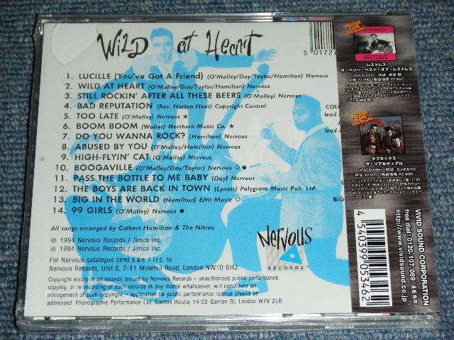 Photo: COLBERT HAMILTON & THE NITROS - WILD AT HEART / 1994  UK Press + Japan OBI & LINNER JAPAN  Brand New Sealed  CD 