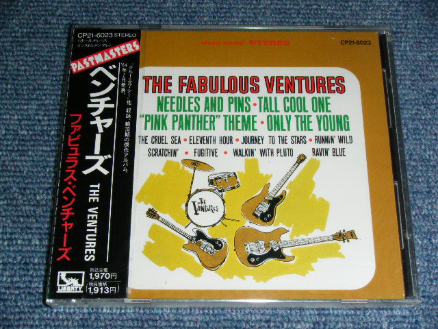 Photo1: THE VENTURES - THE FABULOUS VENTURES / 1989 JAPAN ORIGINAL Brand New SEALED  CD With OBI 