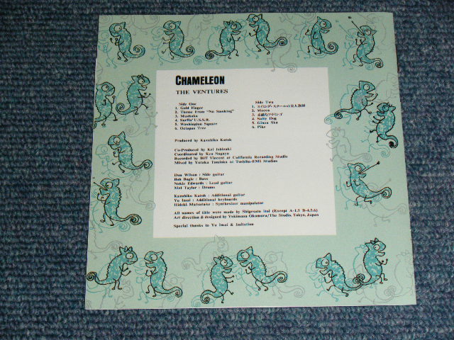 Photo: THE VENTURES -  CHAMELEON ( ORIGINAL ALBUM + BONUS ) / 2000 JAPAN ONLY Used CD With OBI  