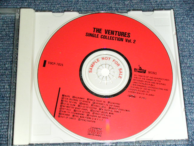 Photo: THE VENTURES - SINGLE COLLECTION VOL.2  / 1993 JAPAN Original PROMO Used CD With OBI 