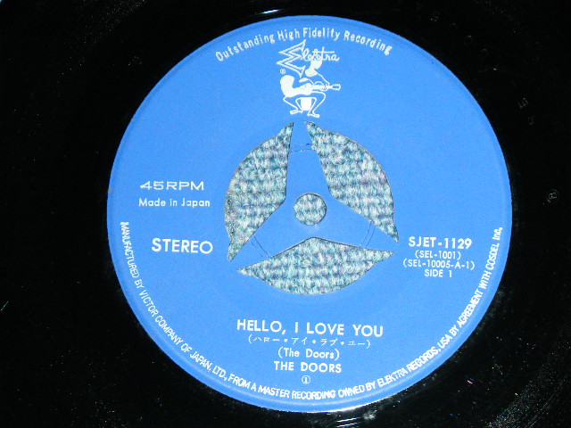 Photo: DOORS - HELLO, I LOVE YOU ( Ex+/Ex++ ) / 1960s JAPAN  ORIGINAL 2nd Press BEST COUPLING Used 7"