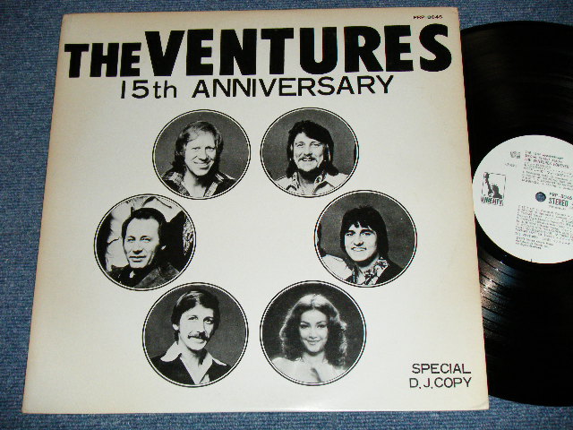 Photo1: THE VENTURES -  15TH ANNIVERSARY  : PROMO ONLY  ( Ex++/MINT- )   / 1975  JAPAN ORIGINAL "PROMO ONLY"  used  LP 