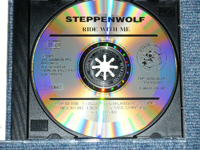 Photo: STEPPENWOLF - RIDE WITH ME ( MINT-/MINT)  / 1989 WEST GERMANY GERMAN ORIGINAL COLLECTOR'S (BOOT)  Used CD 