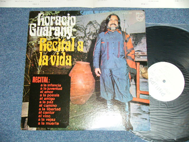 Photo1: HORACIO GUARANY オラシオ・グアラニ - RECITAL A LA VIDA 人生のリサイタル ( Ex/MINT- ) / 1975 JAPAN ORIGINAL "WHITE LABEL PROMO" Used LP 