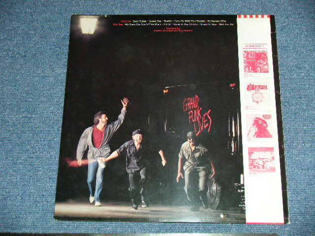 Photo: GRAND FUNK RAILROAD = GFR -  GRAND FUNK LIVES  ( Ex+++/MINT- ) / 1981 JAPAN ORIGINAL "PROMO"   Used  LP With OBI