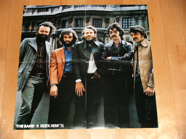 Photo: THE BAND - MOONDOG MATINEE ( With OUTER SLICK Jacket + Rock Now '74 Poster) )  (Ex++/MINT-) / 1973 Japan Original Used LP   