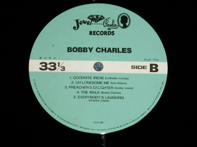 Photo: BOBBY CHARLES ボビー・チャールズ - HANK BACK TO THE 60's ボビー・チャールズ ( Ex++/MINT-) / 1980  JAPAN  Used LP with OBI 