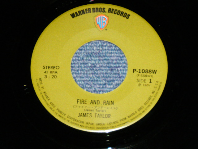 JAMES TAYLOR ジェイムス・テイラー ost - FIRE AND RAIN : From