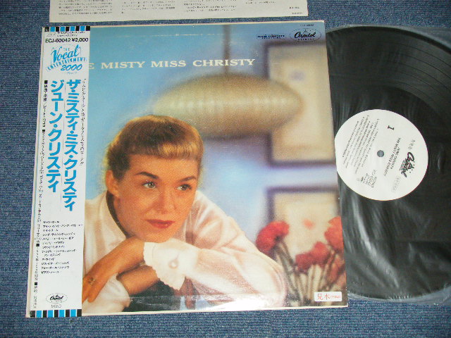 Photo1: JUNE CHRISTY ジューン・クリスティ - THE MISTY MISS CHRISTY ( Ex+++/MINT)  / 1984 JAPAN REISSUE "WHITEL LABEL PROMO" Used LP With OBI 