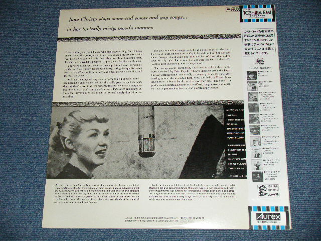 Photo: JUNE CHRISTY ジューン・クリスティ - THE MISTY MISS CHRISTY ( Ex+++/MINT)  / 1984 JAPAN REISSUE "WHITEL LABEL PROMO" Used LP With OBI 