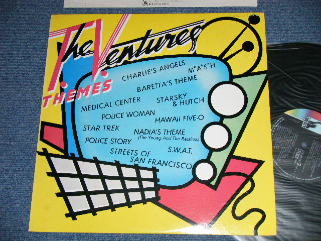 Photo1: THE VENTURES ベンチャーズ- T.V. THEMES 妖精コマネチのテーマ ( Ex+//MINT- ) / 1977 JAPAN  used LP 