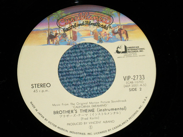 Photo: AMERICA アメリカ  - CALIFORNIA DREAMIN' カリフォルニア・ドリーミング (Cover Song fo MAMAS & PAPAS ) ( MINT-^/MINT-)   / 1979 JAPAN ORIGINAL Used 7" Single 