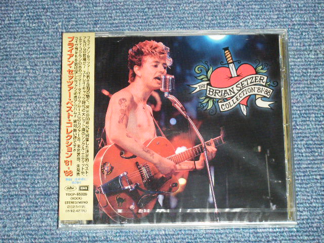 BRIAN SETZER ブライアン・セッツァー - BEST COLLECTION '81-'88 (SEALED) / 1999 JAPAN  ORIGINAL Brand New Sealed CD